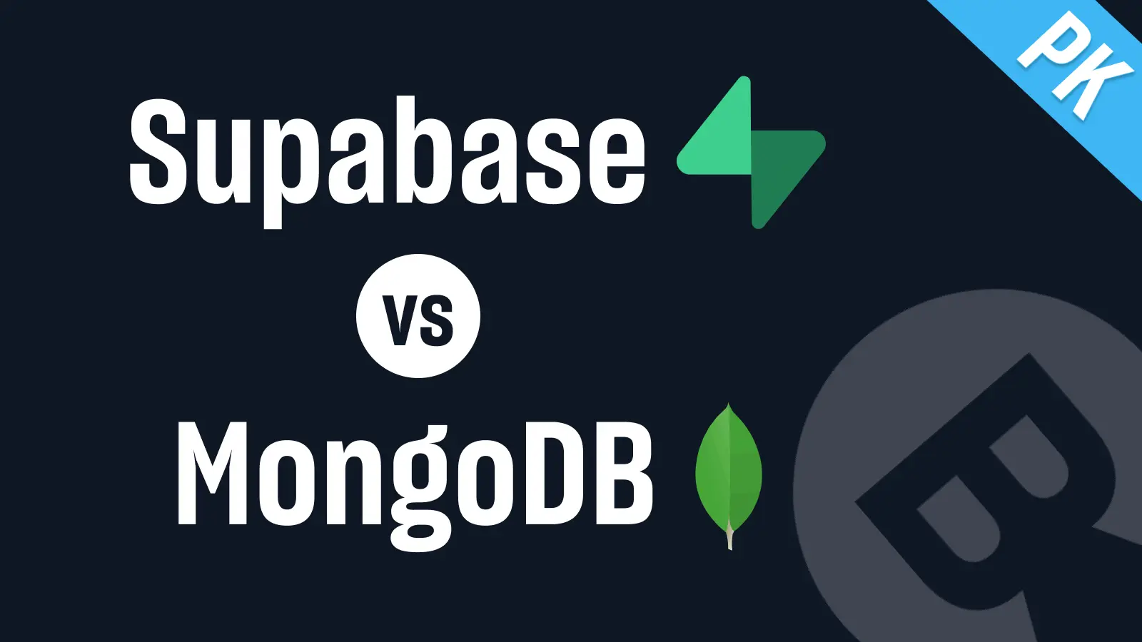 Supabase vs. MongoDB: a Complete Comparison in 2025